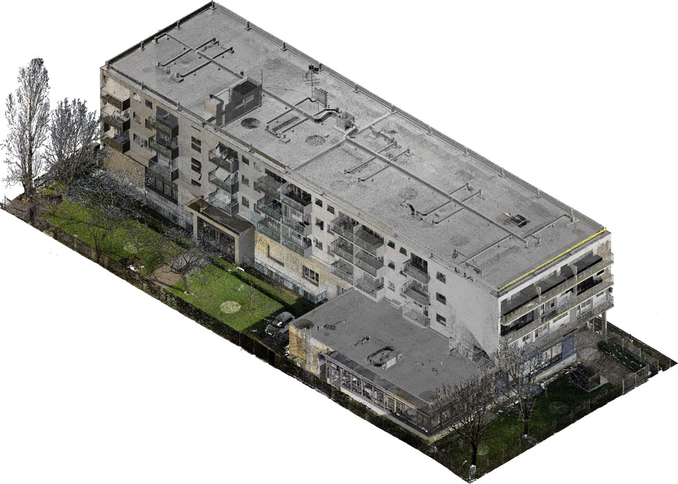 Le relevé 3D de l’existant