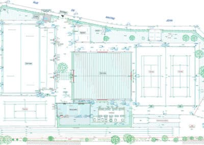 Plan topographique